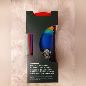 Starbucks Color Changing Reusable Cold Cups